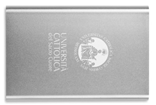 Powerbank Alluminio 4000mh Argento