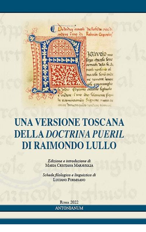 Una versione toscana della «Doctrina pueril» di Raimondo Lullo