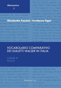 Vocabolario comparativo dei dialetti Walser in Italia