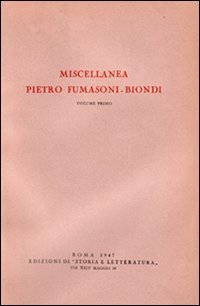 Miscellanea Pietro Fumasoni Biondi. Studi missionari raccolti in occasione del giubileo sacerdotale di s. e. il sig. cardinale Pietro Fumasoni Biondi...