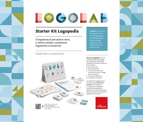 Logolab. Starter kit logopedia. Competenze di percezione visiva e uditivo-verbale, competenze linguistiche e numeriche