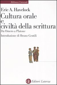 Cultura orale e civiltà della scrittura