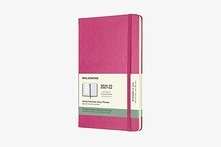 18 Months, Weekly Notebook. Large, Hard Cover, Bougainvillea Pink