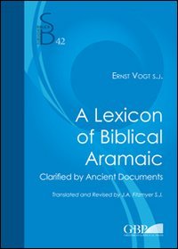 A lexicon of biblical aramaic