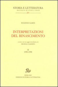 Interpretazioni del Rinascimento (1950-1990)