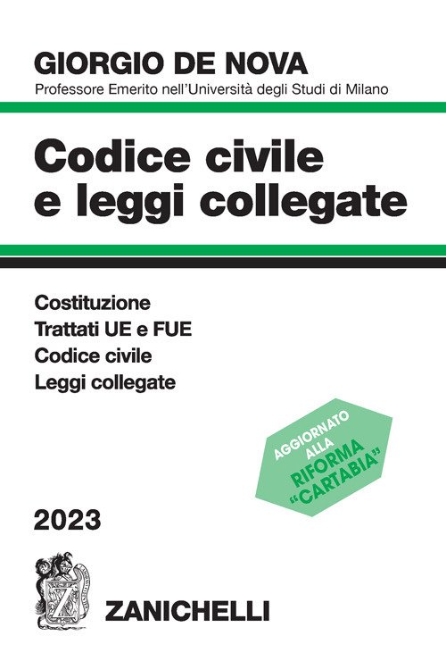 Codice civile e leggi collegate 2023