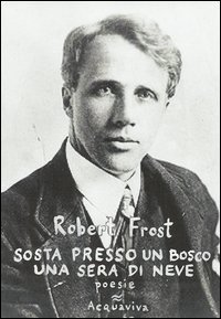 Sosta presso un bosco. Una sera di neve