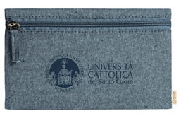 Astuccio Cotone Recycled Blu - Astuccio - Airone merchandising - Prodotto  Librerie Università Cattolica del Sacro Cuore