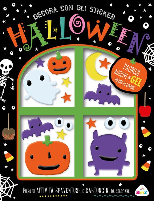 Decora con gli sticker. Halloween