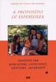 A proposito di esperienza