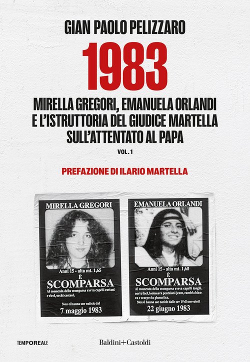 1983. Mirella Gregori, Emanuela Orlandi e l'istruttoria del giudice Martella sull'attentato al papa