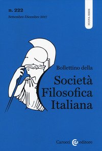 Bollettino società filosofica italiana
