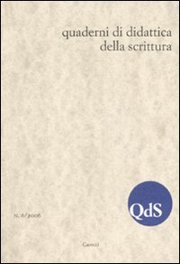 QdS. Quaderni di didattica della scrittura