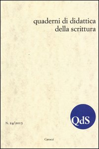 QdS. Quaderni di didattica della scrittura
