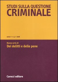 Studi sulla questione criminale