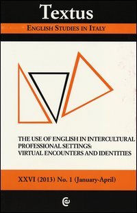Textus. English studies in Italy