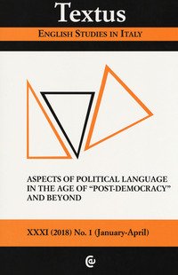 Textus. English studies in Italy
