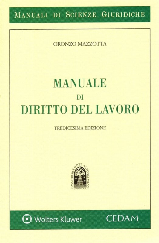 Manuale di diritto del lavoro