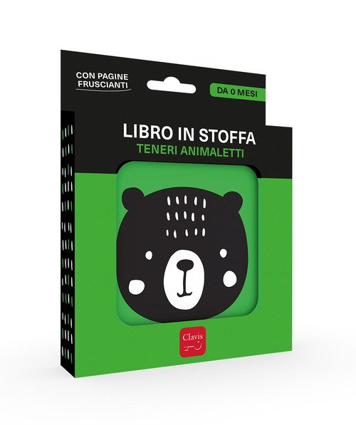 Teneri animaletti. Libro in stoffa