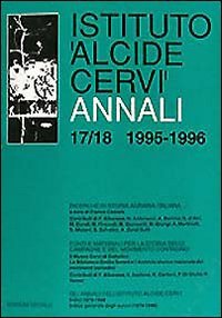 Annali Istituto «Alcide Cervi» vol