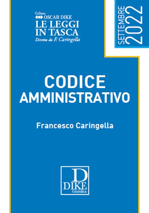 Codice amministrativo pocket. Settembre 2022