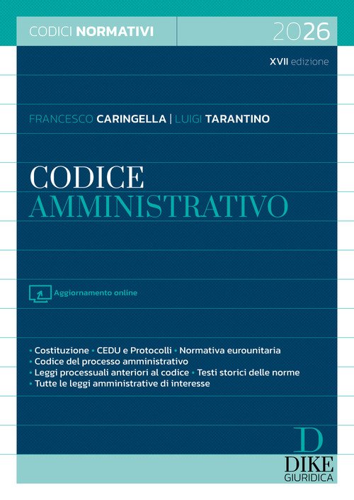 Codice amministrativo 2026