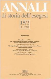 Annali di storia dell'esegesi. Vol. 15/2: 1998.