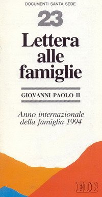 Lettera alle famiglie