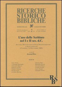 Ricerche storico bibliche (2007)