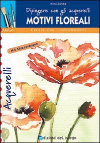 Motivi floreali. Dipingere con gli acquerelli