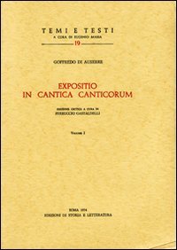 Expositio in Cantica canticorum