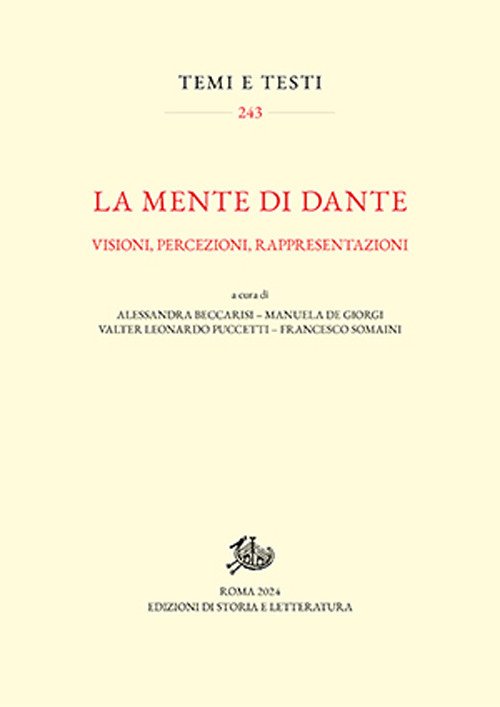 La mente di Dante. Visioni, percezioni, rappresentazioni