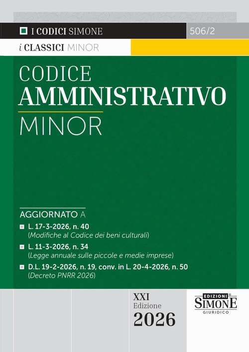 Codice amministrativo Minor