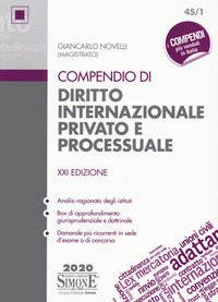 Compendio di diritto internazionale privato e processuale