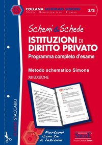 Schemi & schede di istituzioni di diritto privato. Programma completo d'esame