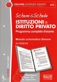 Schemi & schede di istituzioni di diritto privato. Programma completo d'esame