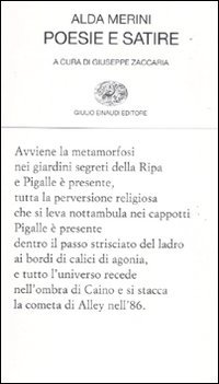 Poesie e satire - Alda Merini - Einaudi - Libro Librerie Università  Cattolica del Sacro Cuore