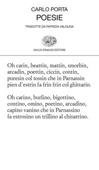 Poesie. Testo milanese a fronte