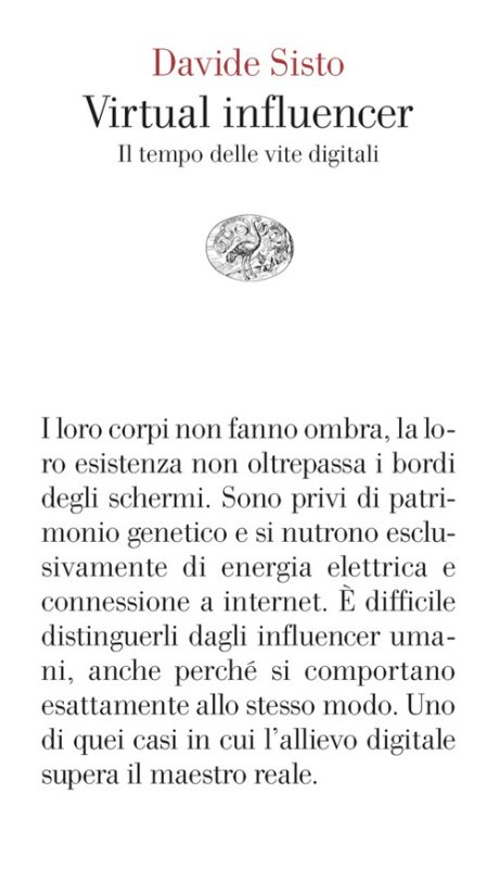 Virtual influencer. Il tempo delle vite digitali