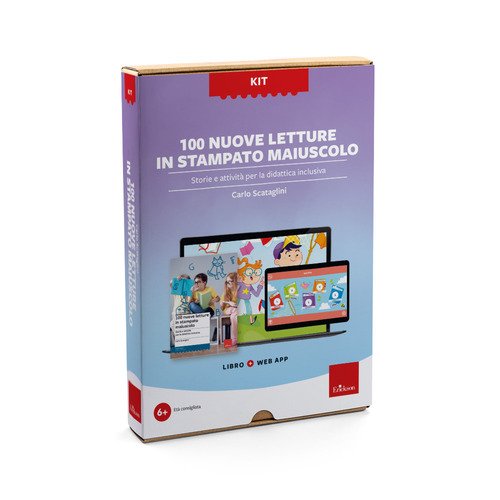 100 nuove letture in stampato maiuscolo. Kit App