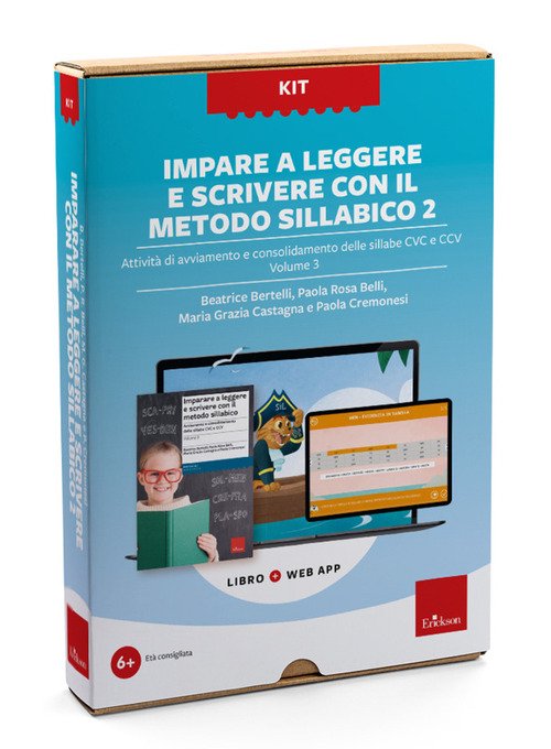 Imparare a leggere e scrivere con il metodo sillabico 2. Kit