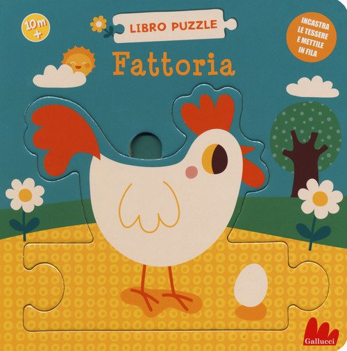 Fattoria. Libro puzzle