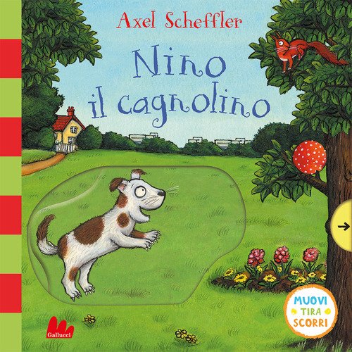 Nino il cagnolino. Muovi tira scorri