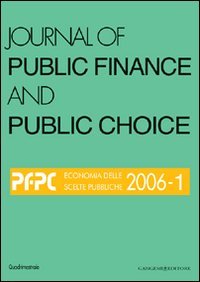 Journal of public finance and public choice