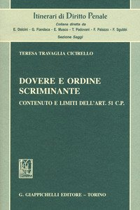 Dovere e ordine scriminante