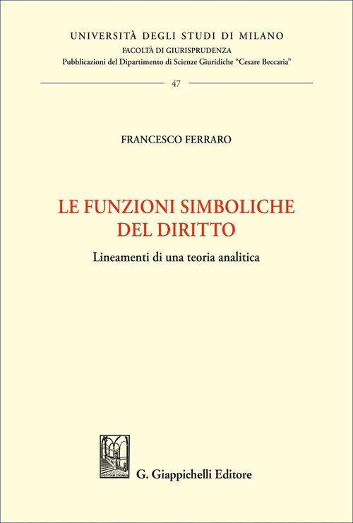 Le funzioni simboliche del diritto
