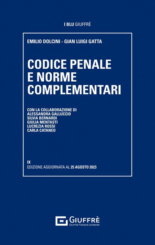 Codice penale e norme complementari