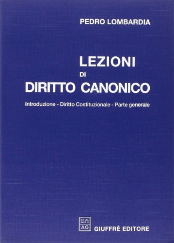 Lezioni di diritto canonico