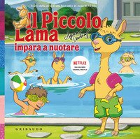 Il piccolo Lama impara a nuotare