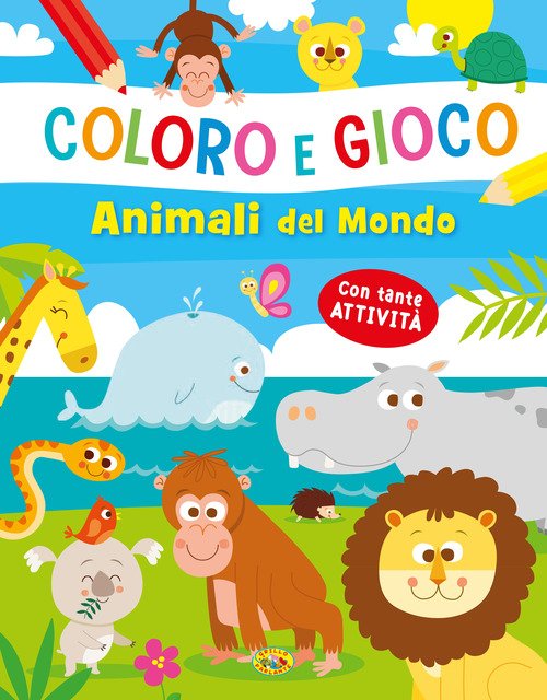 Gli animali del mondo. Coloro e gioco